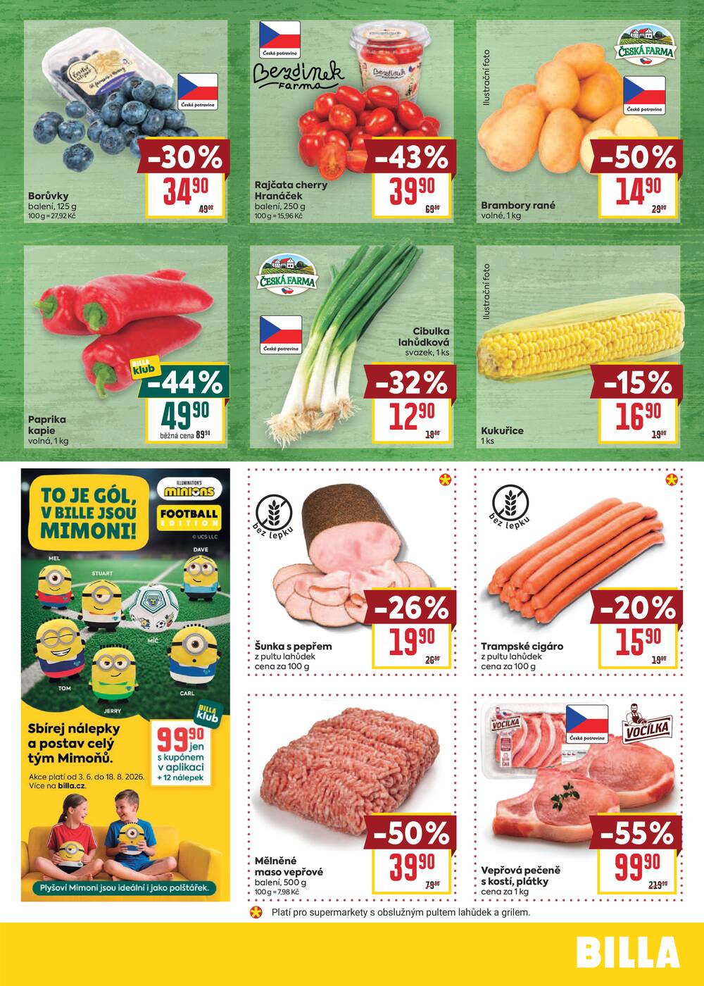 BILLA malý leták od 15.7. do 21.7.2026