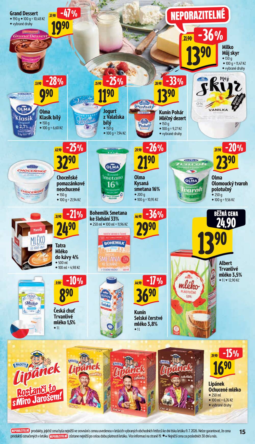 Leták Albert - Albert Supermarket od 15.7. do 21.7.2026 - strana 19 Leták Albert - Albert Supermarket od 15.7. do 21.7.2026 - strana 19