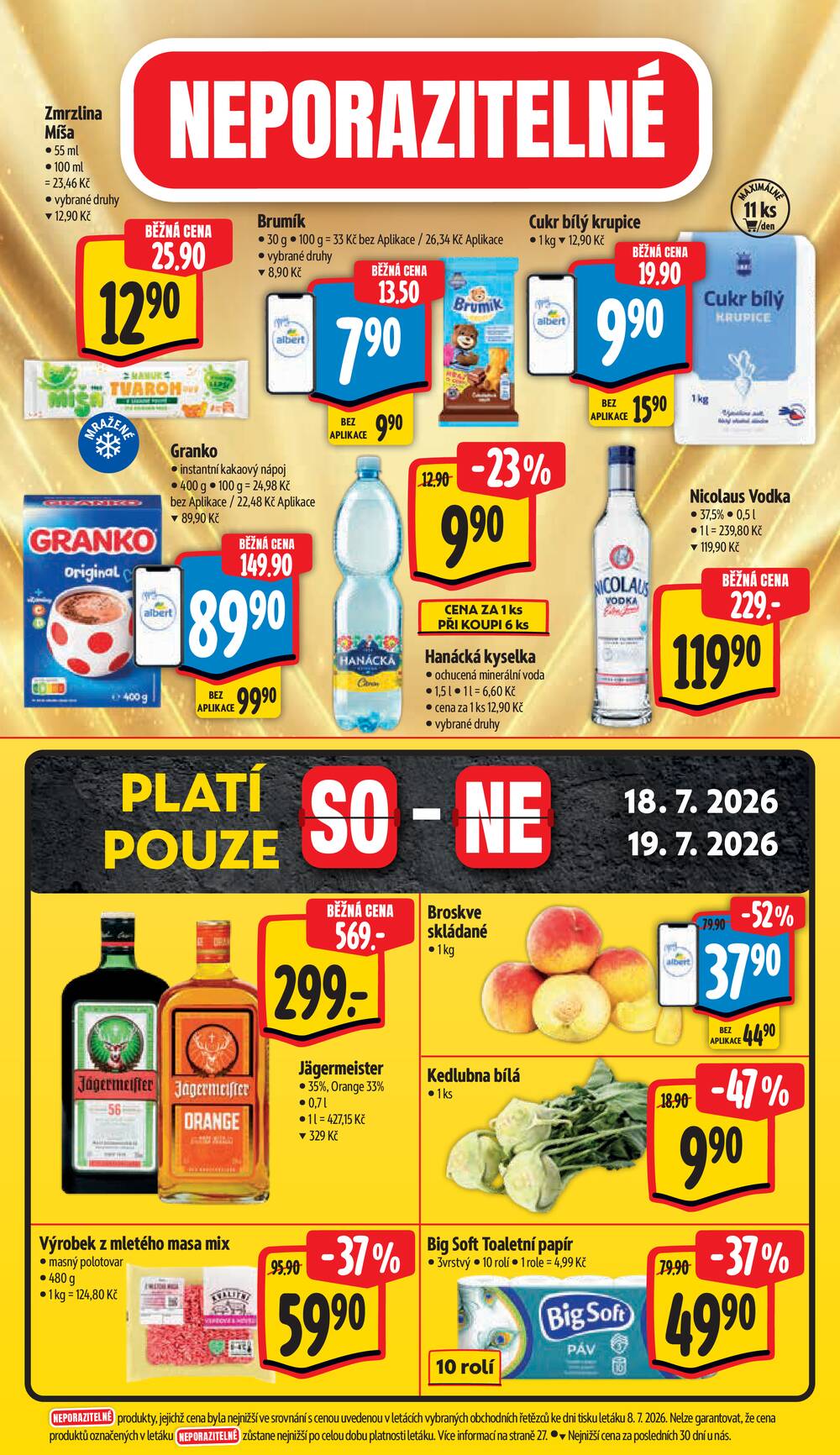 Albert  Hypermarket od 15.7. do 21.7.2026