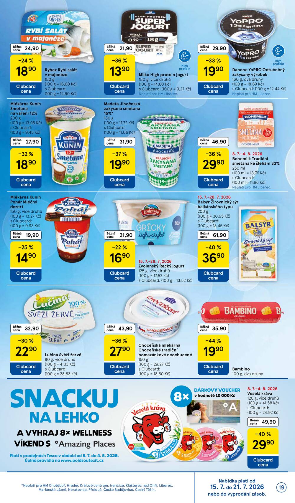 Tesco malé hypermarkety od 15.7. do 21.7.2026