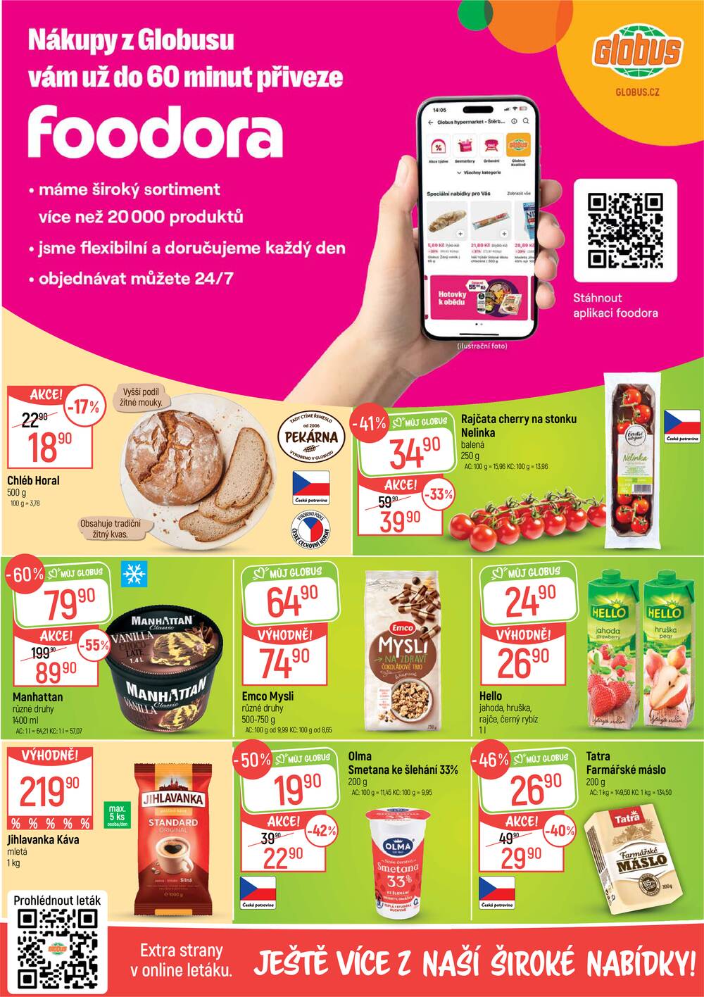 Leták Globus - Akční leták Globus 15.7. - 21.7.2026 - Globus Praha - Štěrboholy - strana 2 Leták Globus - Akční leták Globus 15.7. - 21.7.2026 - Globus Praha - Štěrboholy - strana 2