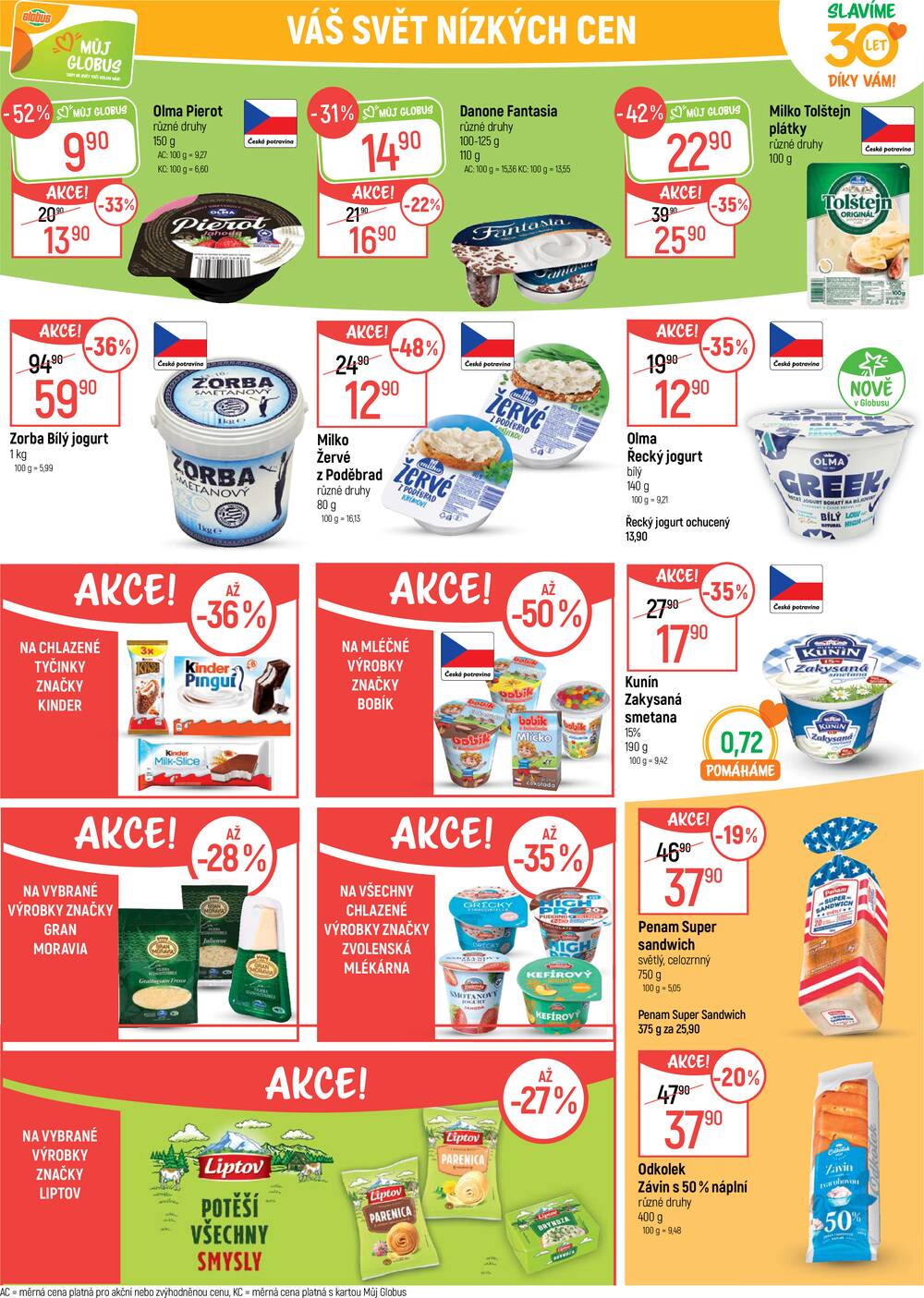 Akční leták Globus 15.7. - 21.7.2026 - Globus Praha - Štěrboholy