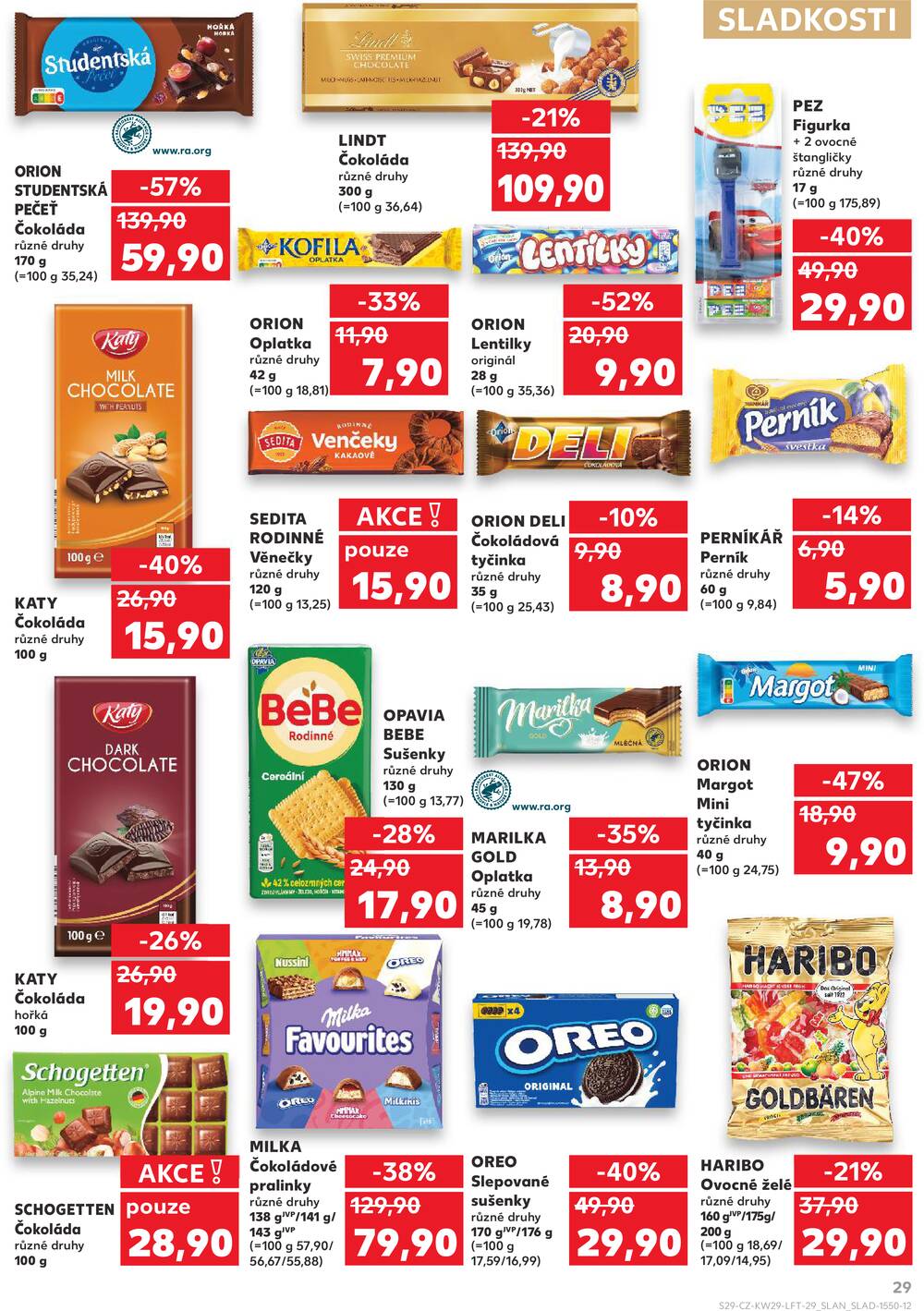 Leták Kaufland - Kaufland 15.7. - 21.7. - Kaufland - Prachatice - strana 29 Leták Kaufland - Kaufland 15.7. - 21.7. - Kaufland - Prachatice - strana 29