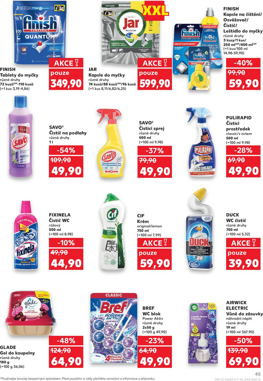 Leták Kaufland - Kaufland 15.7. - 21.7. - Kaufland - Praha 3 (Jarov) - strana 45 Leták Kaufland - Kaufland 15.7. - 21.7. - Kaufland - Praha 3 (Jarov) - strana 45