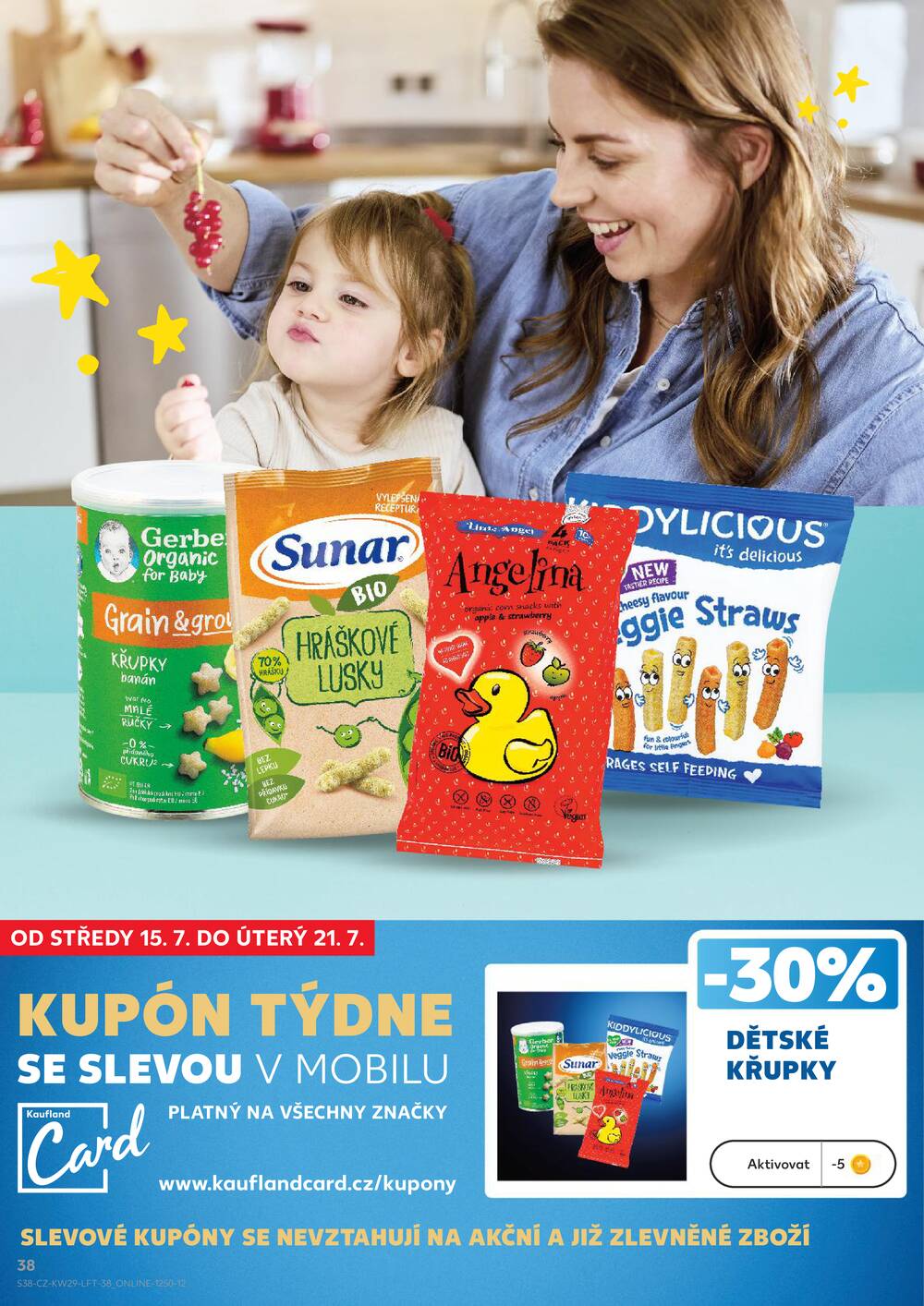 Leták Kaufland - Kaufland 15.7. - 21.7. - Kaufland - Náchod - strana 38 Leták Kaufland - Kaufland 15.7. - 21.7. - Kaufland - Náchod - strana 38