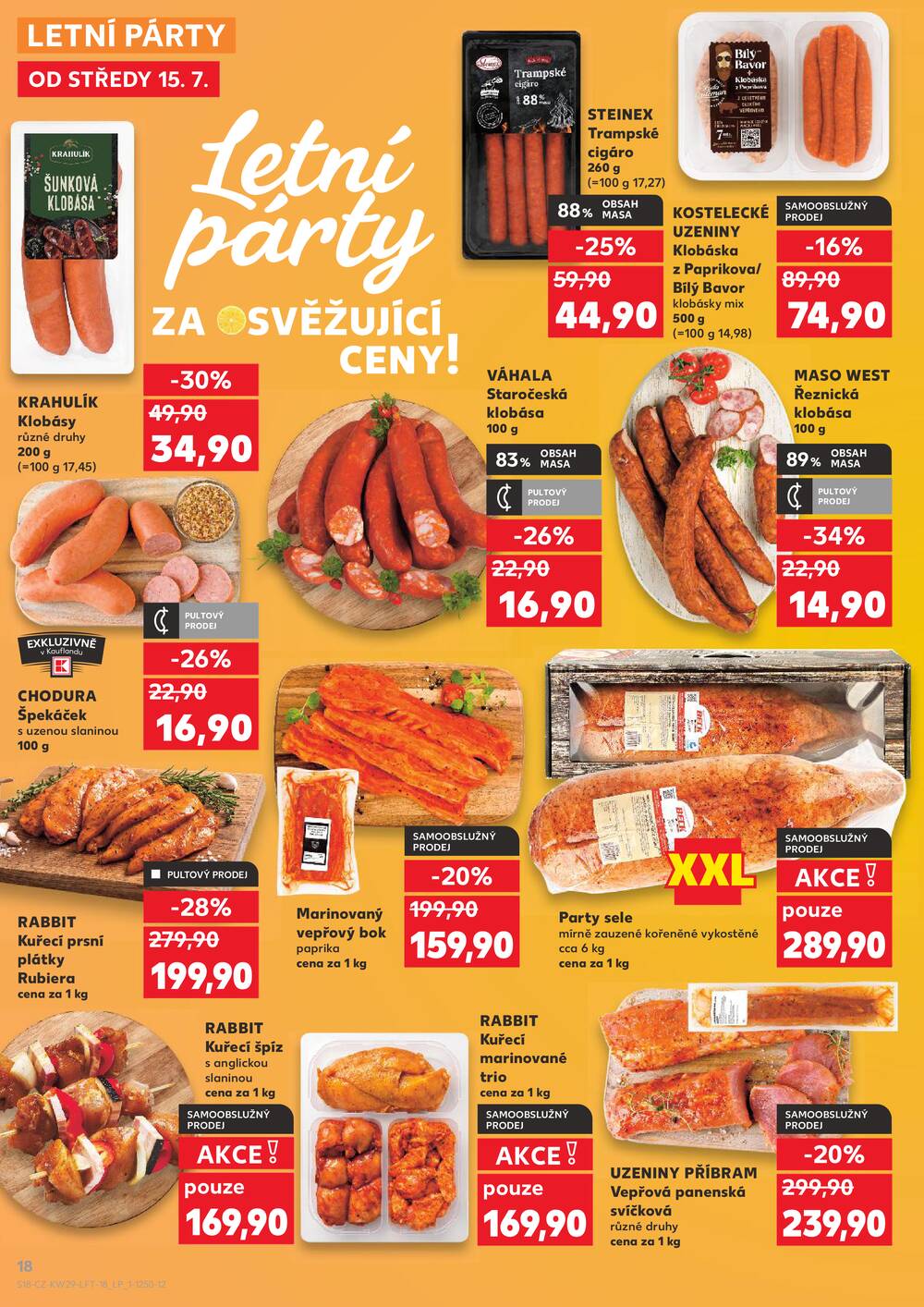 Kaufland 15.7. - 21.7. - Kaufland - Mladá Boleslav