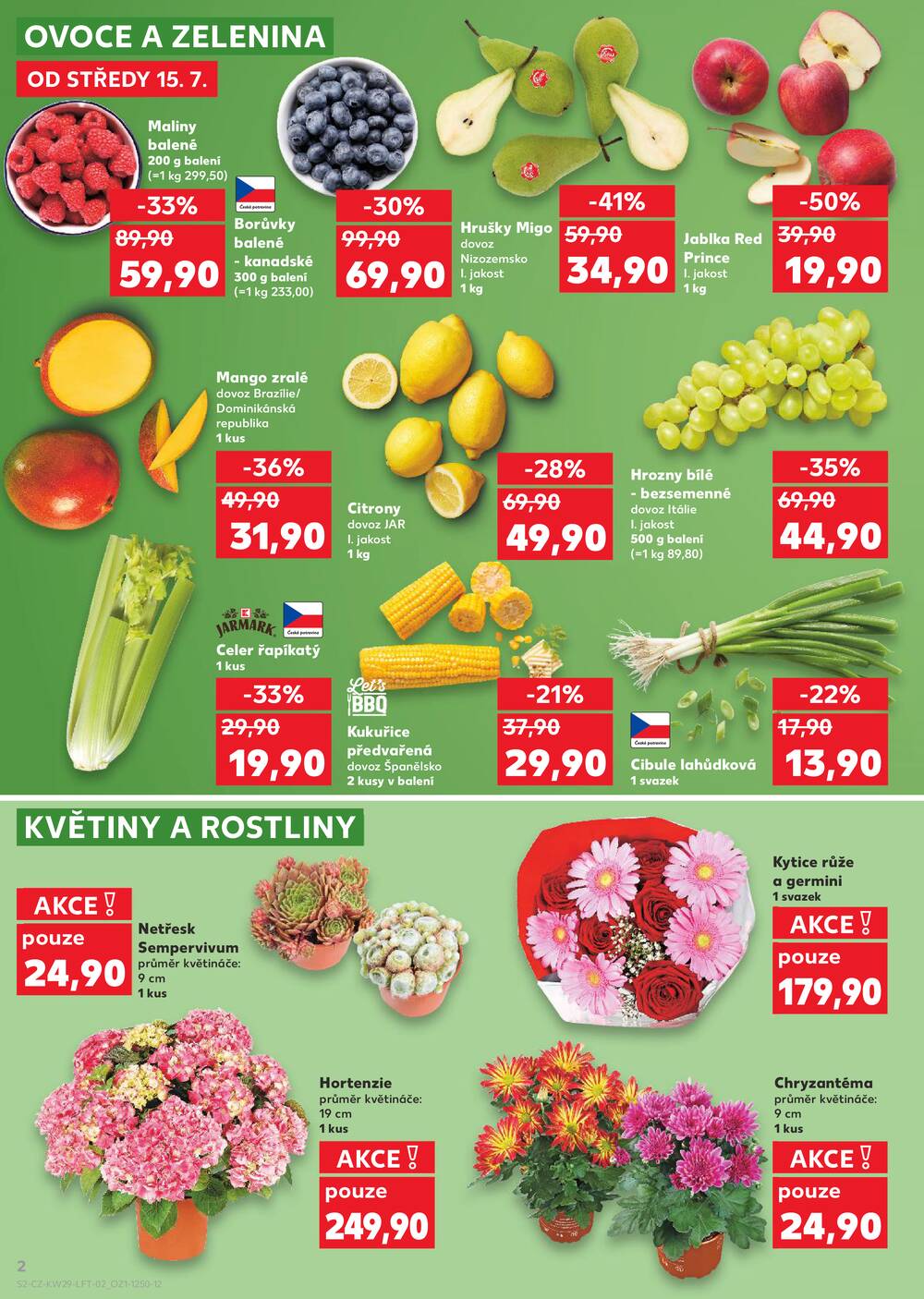 Leták Kaufland - Kaufland 15.7. - 21.7. - Kaufland - Bohumín - strana 2 Leták Kaufland - Kaufland 15.7. - 21.7. - Kaufland - Bohumín - strana 2