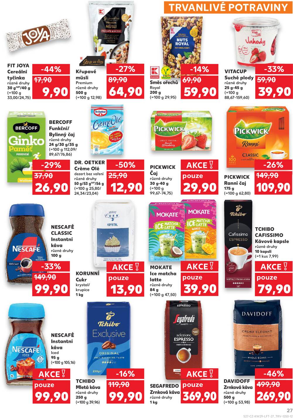 Leták Kaufland - Kaufland 15.7. - 21.7. - Kaufland - Veselí nad Moravou - strana 27 Leták Kaufland - Kaufland 15.7. - 21.7. - Kaufland - Veselí nad Moravou - strana 27