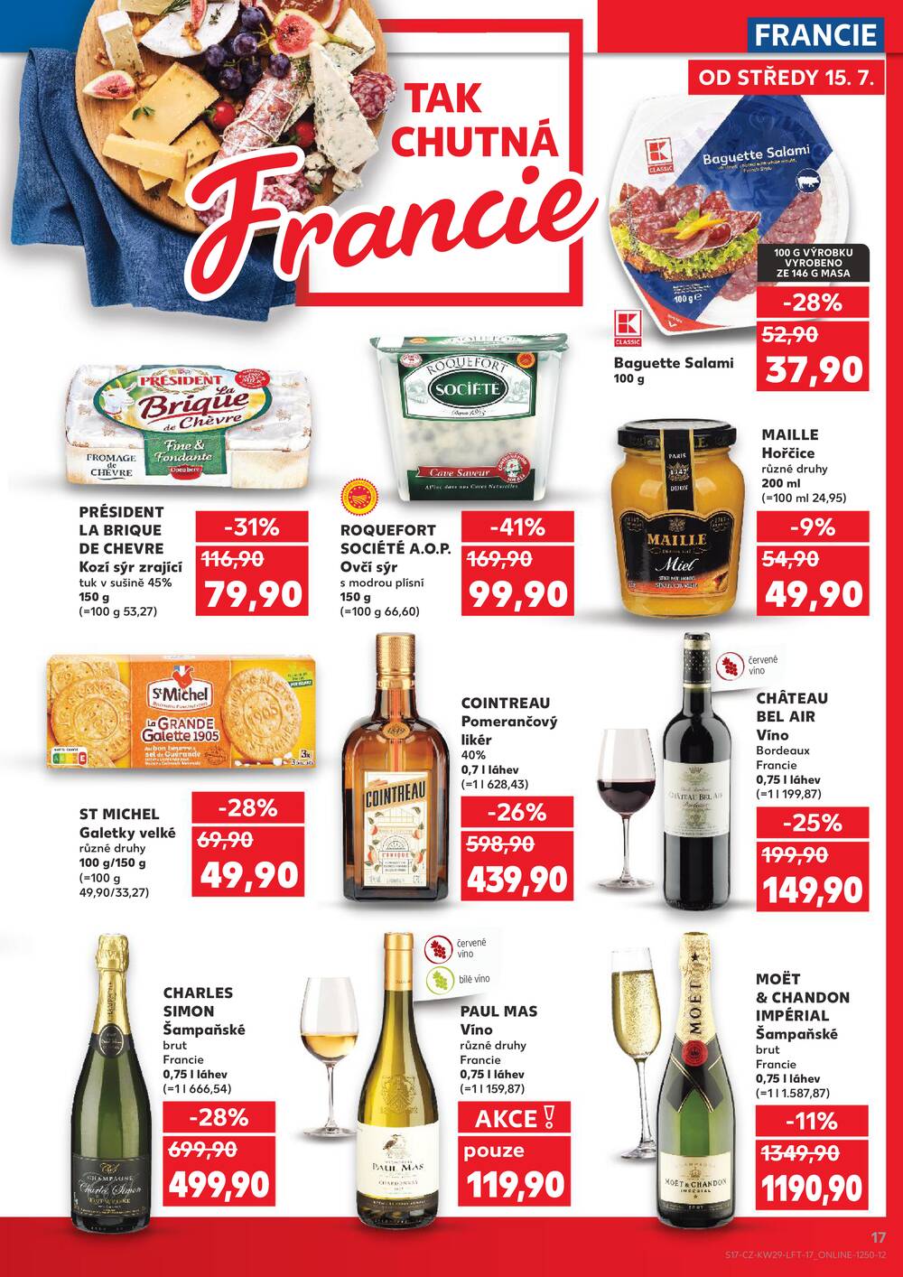 Leták Kaufland - Kaufland 15.7. - 21.7. - Kaufland - Praha 6 (Vypich) - strana 17