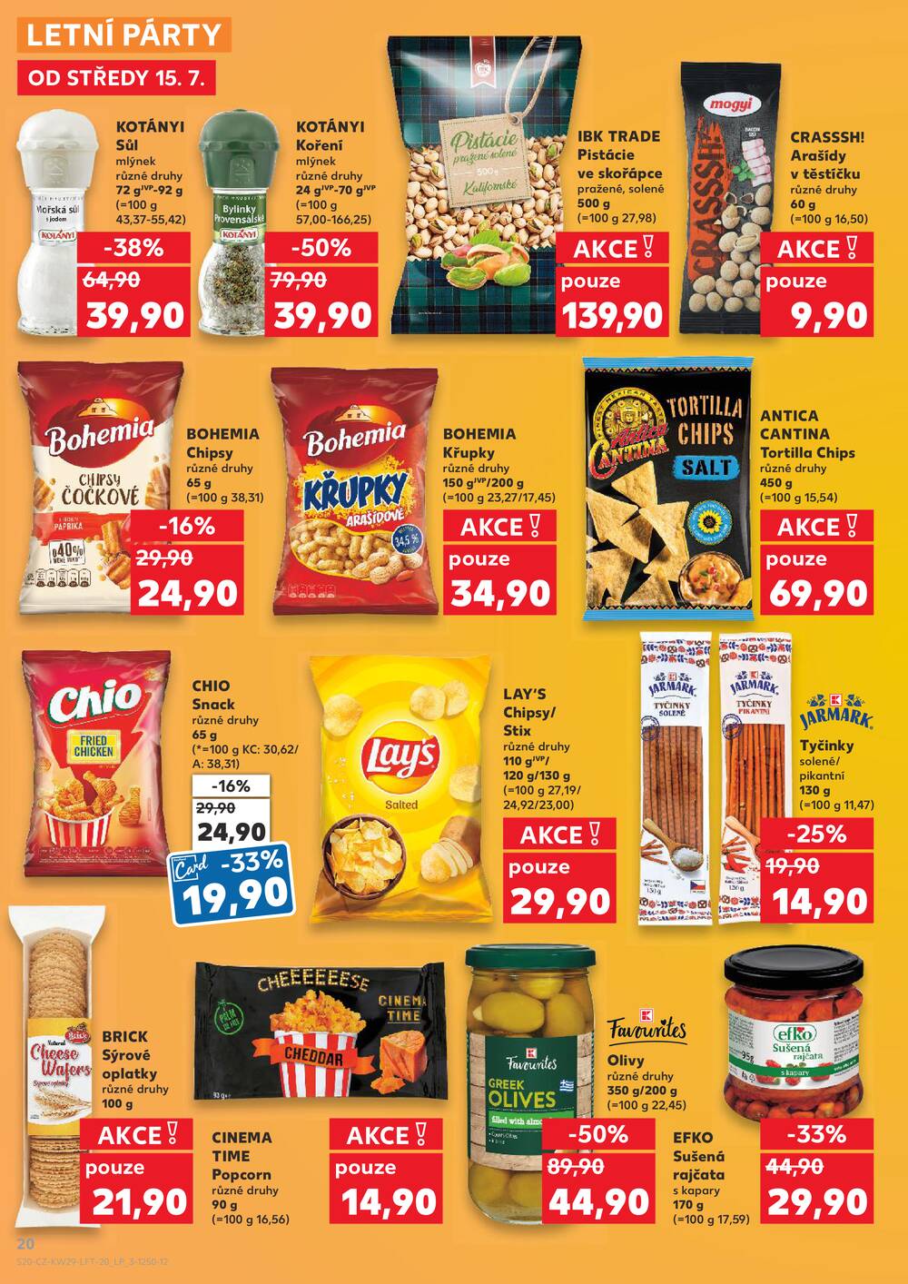 Kaufland 15.7. - 21.7. - Kaufland - Opava - Kateřinky