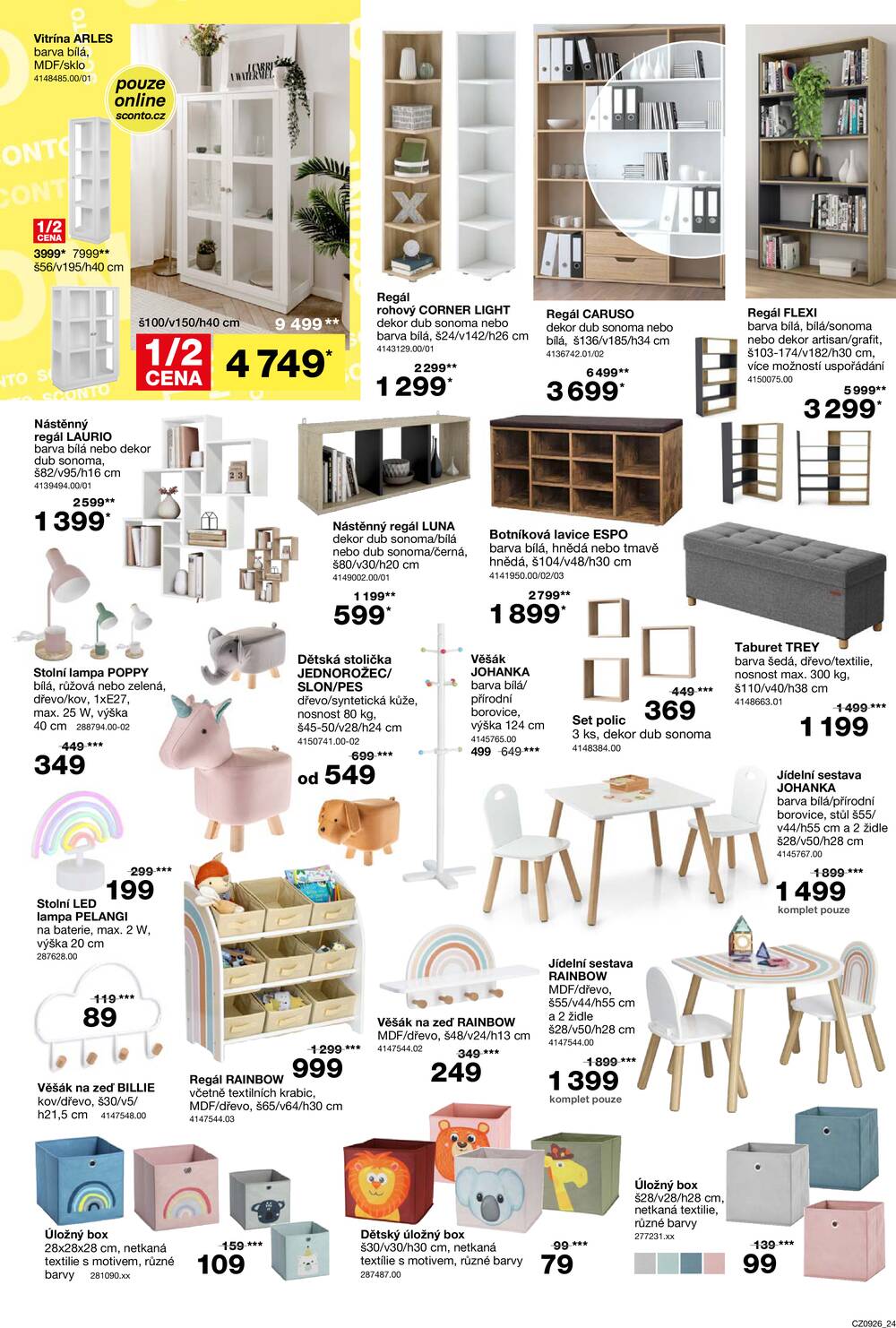 Leták SCONTO Nábytek - Sconto nábytek od 15.7. do 4.8.2026 - strana 24 Leták SCONTO Nábytek - Sconto nábytek od 15.7. do 4.8.2026 - strana 24