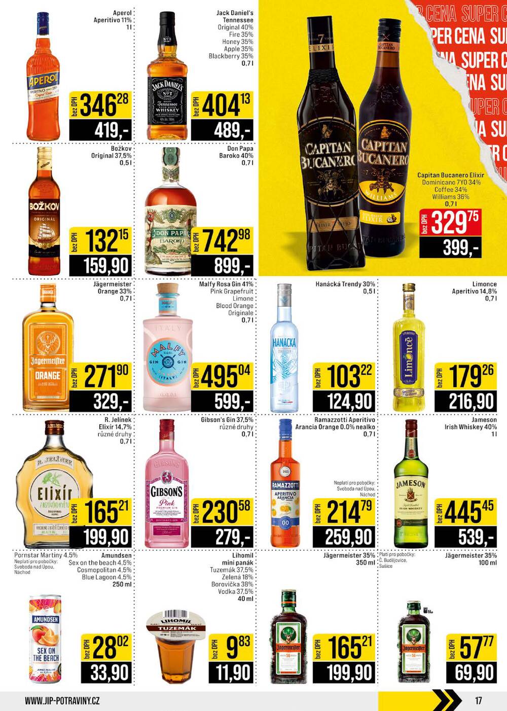 Leták JIP - JIP Cash & Carry České Budějovice, Most, Náchod, Polička, Sušice a Svoboda nad Úpou od 15.7. do 21.7.2026 - strana 17 Leták JIP - JIP Cash & Carry České Budějovice, Most, Náchod, Polička, Sušice a Svoboda nad Úpou od 15.7. do 21.7.2026 - strana 17