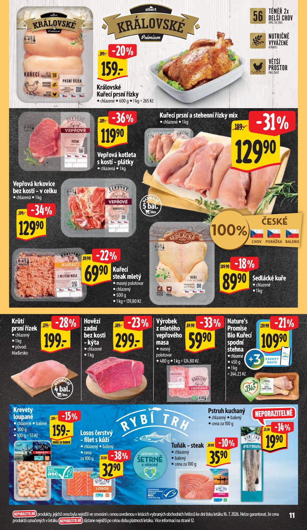 Leták Albert - Albert Supermarket Jihomoravský od 22.7. do 28.7.2026 - strana 19 Leták Albert - Albert Supermarket Jihomoravský od 22.7. do 28.7.2026 - strana 19