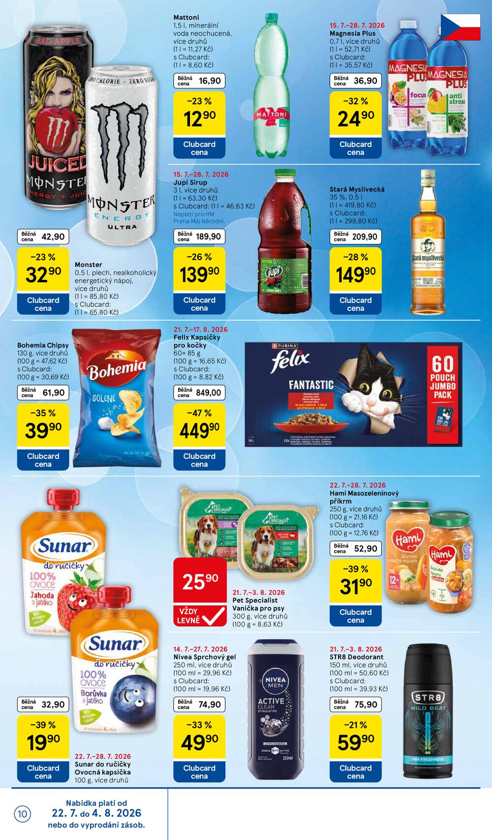 Tesco hypermarkety od 22.7. do 28.7.2026