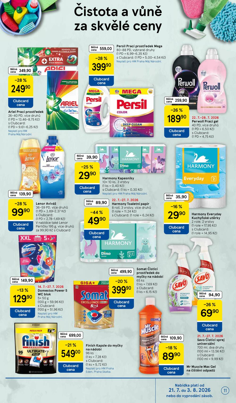 Leták Tesco - Tesco hypermarkety od 22.7. do 28.7.2026 - strana 11 Leták Tesco - Tesco hypermarkety od 22.7. do 28.7.2026 - strana 11