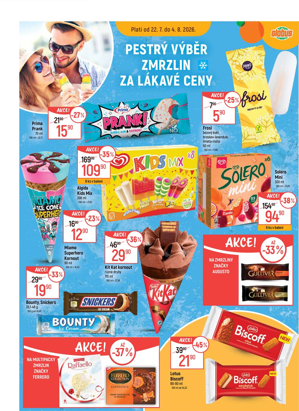 Akční leták Globus 22.7. - 28.7.2026 - Globus Havířov