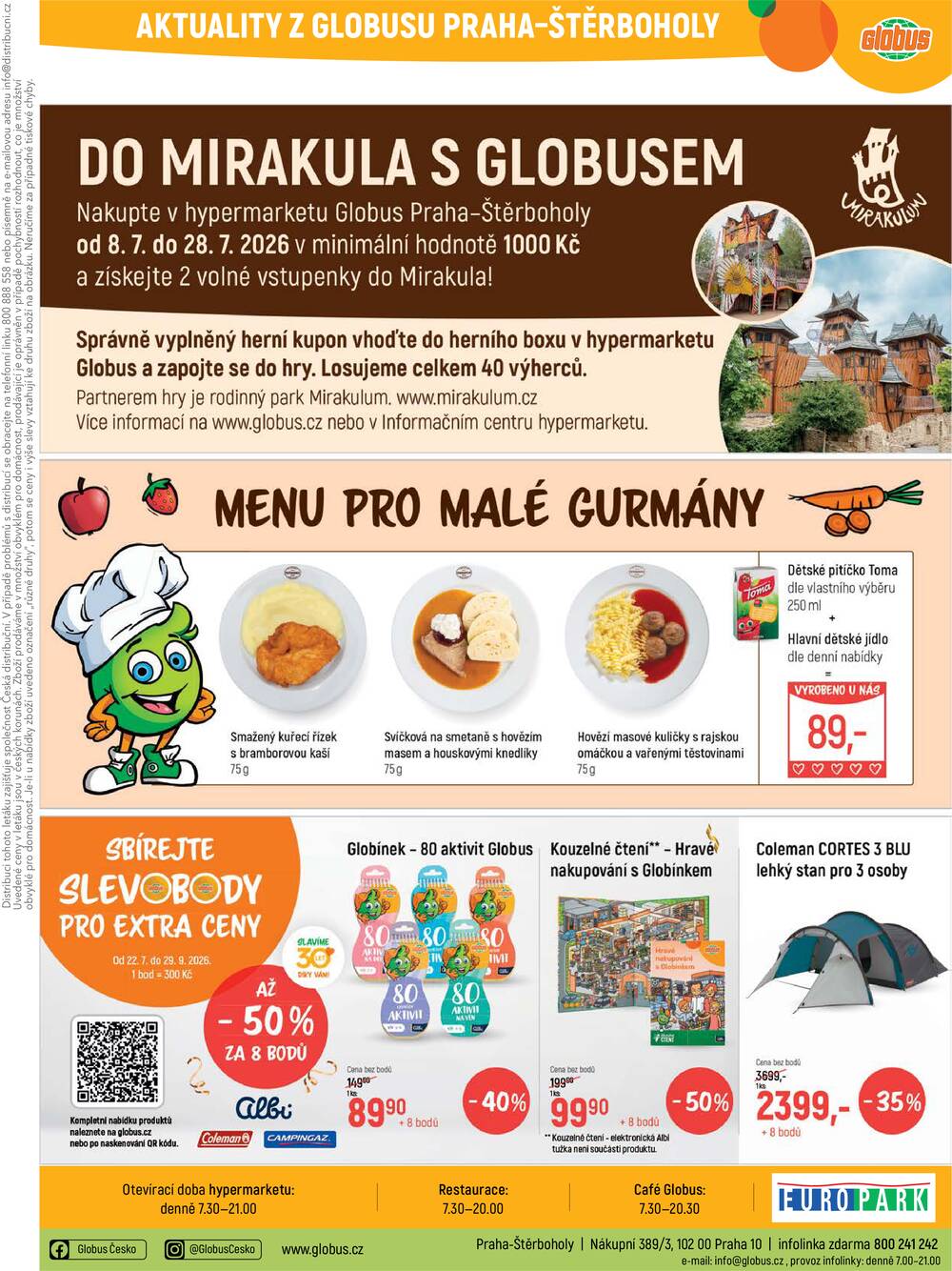 Leták Globus - Akční leták Globus 22.7. - 28.7.2026 - Globus Praha - Štěrboholy - strana 32