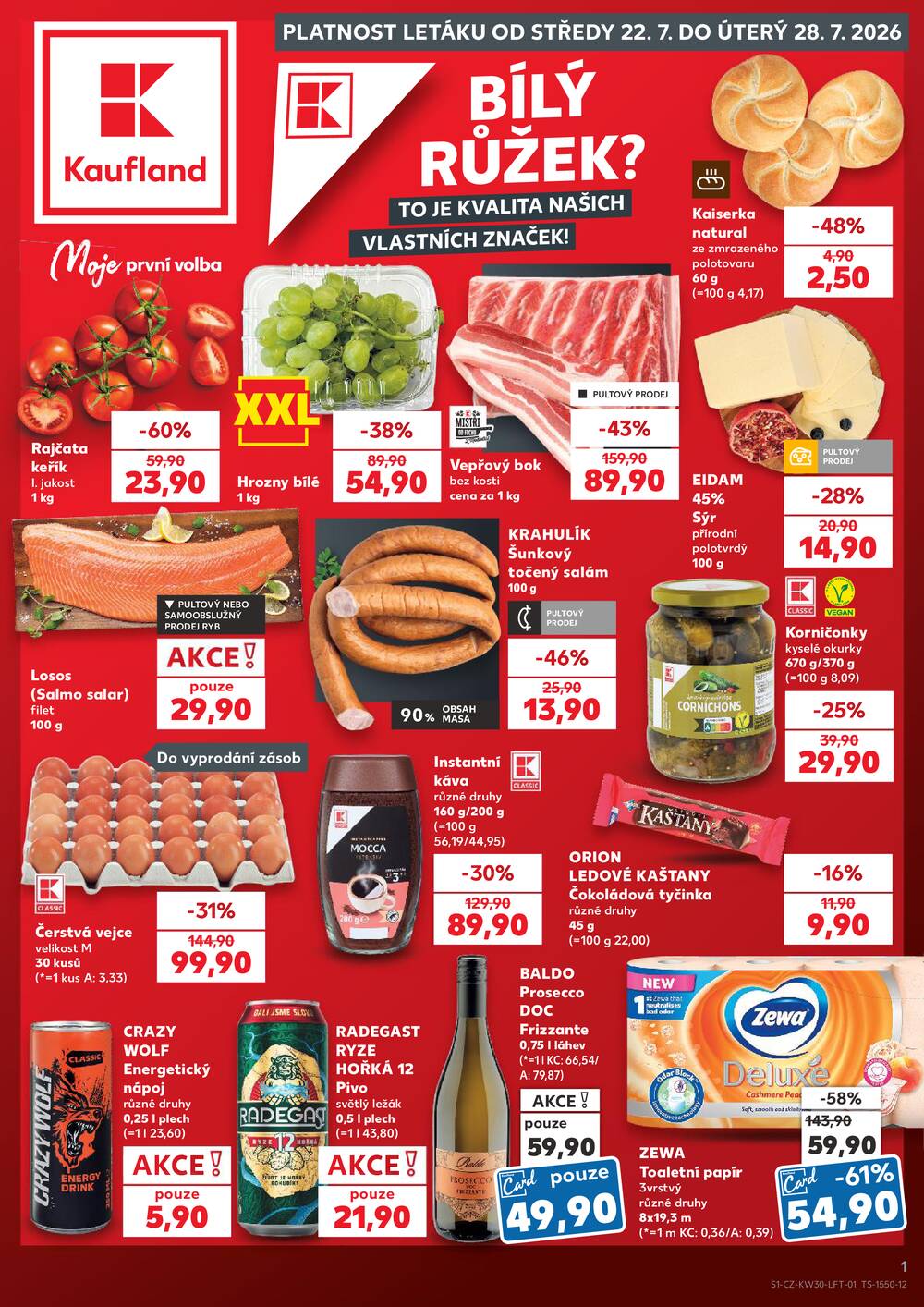 Leták Kaufland - Kaufland 22.7. - 28.7. - Kaufland - Louny - strana 1 Leták Kaufland - Kaufland 22.7. - 28.7. - Kaufland - Louny - strana 1