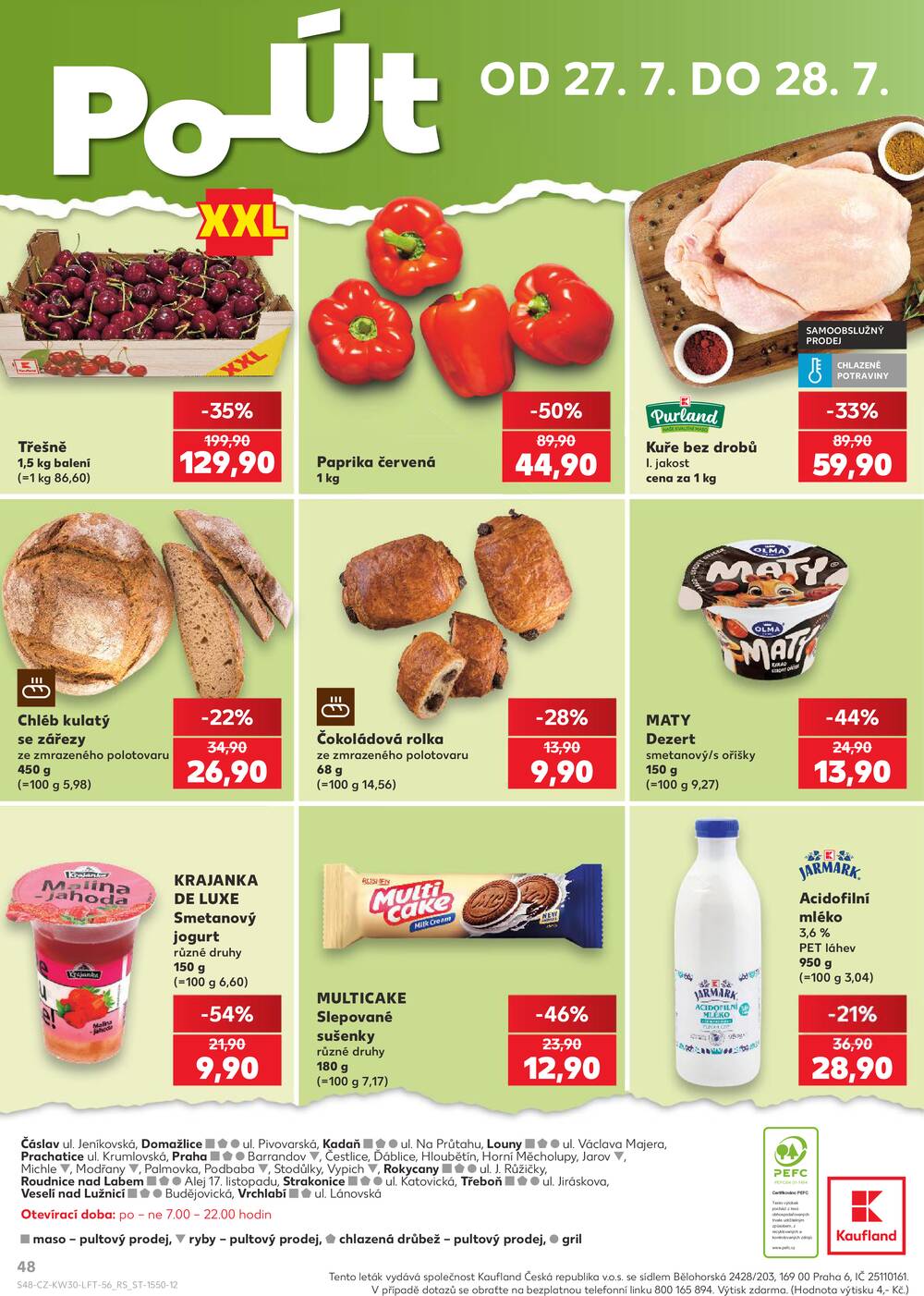 Kaufland 22.7. - 28.7. - Kaufland - Louny
