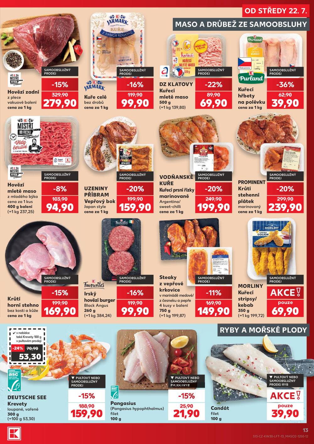 Leták Kaufland - Kaufland 22.7. - 28.7. - Kaufland - Litoměřice - strana 13