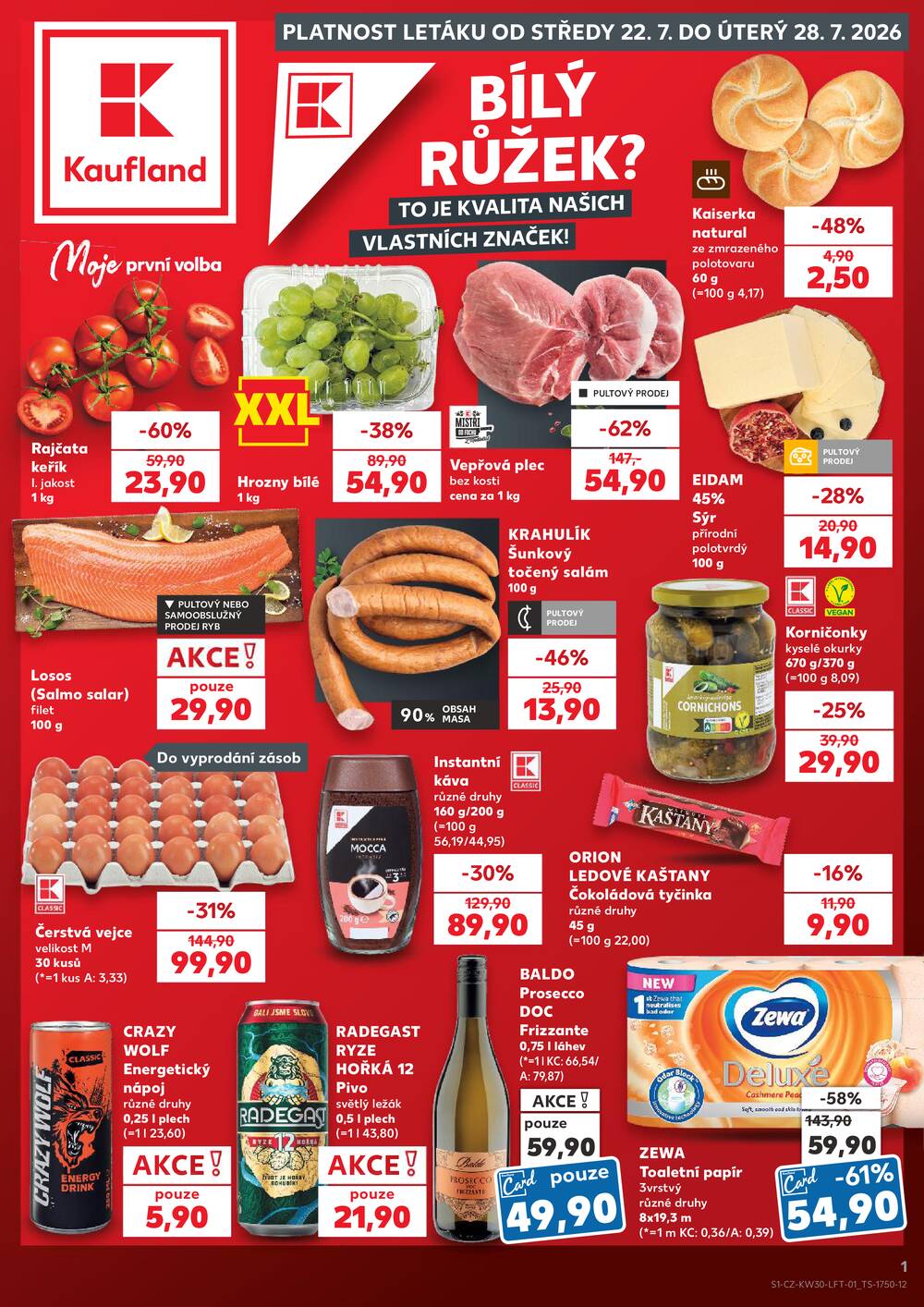 Leták Kaufland - Kaufland 22.7. - 28.7. - Kaufland - Hradec Králové - strana 1 Leták Kaufland - Kaufland 22.7. - 28.7. - Kaufland - Hradec Králové - strana 1
