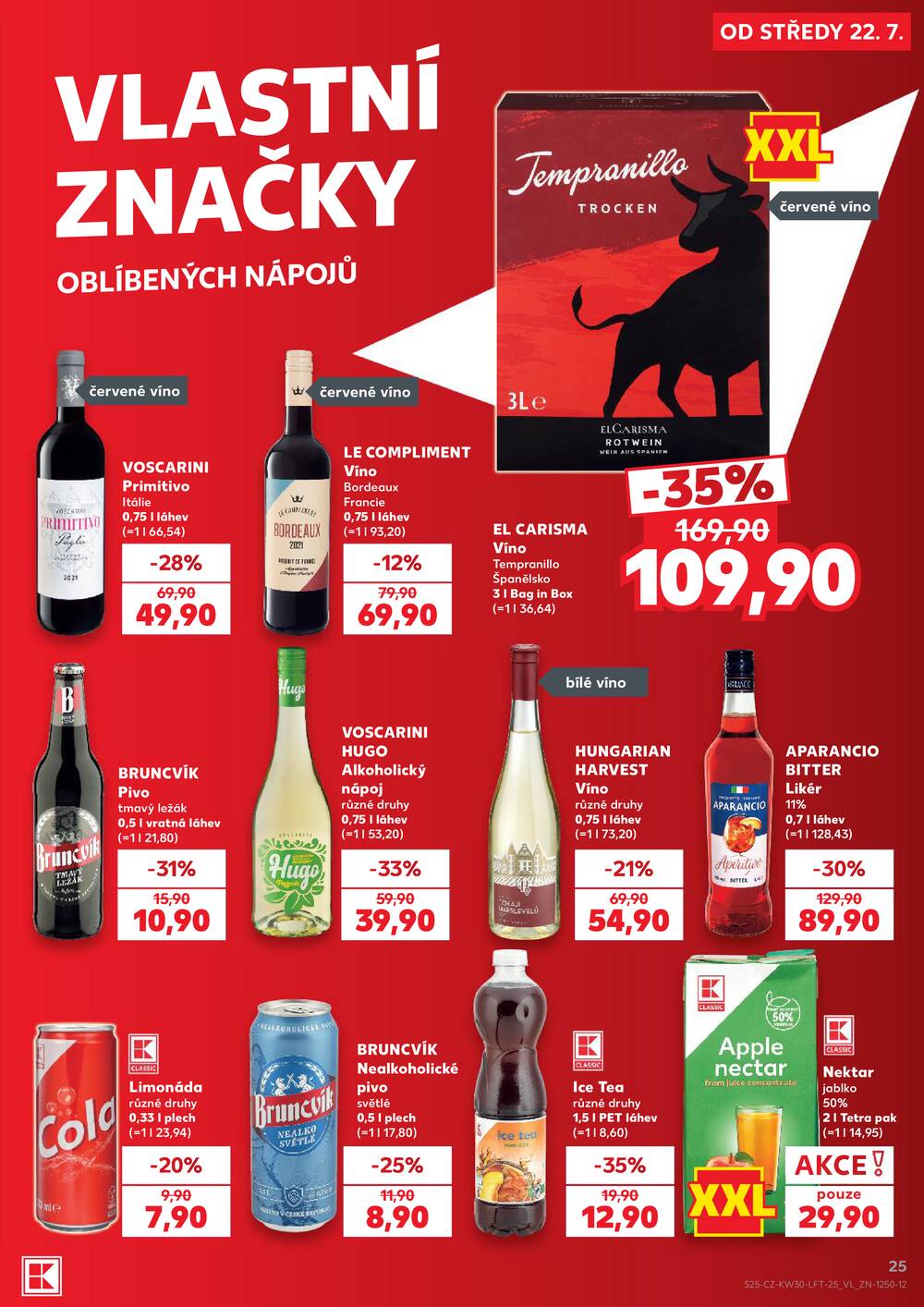 Leták Kaufland - Kaufland 22.7. - 28.7. - Kaufland - Hradec Králové - strana 25 Leták Kaufland - Kaufland 22.7. - 28.7. - Kaufland - Hradec Králové - strana 25