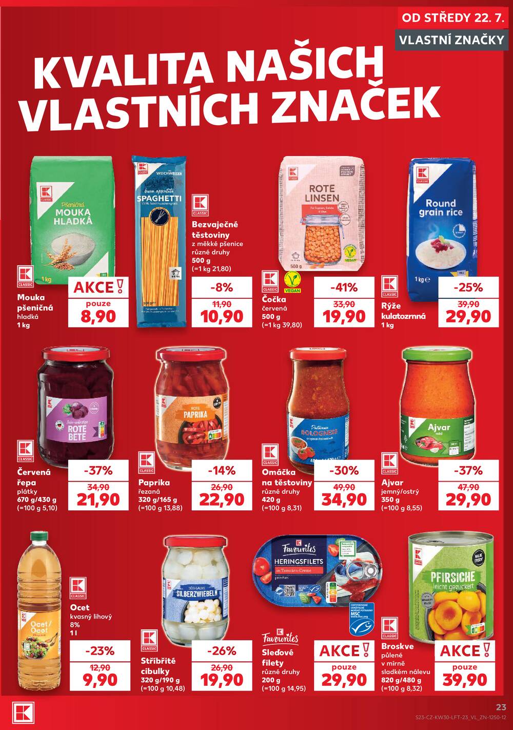 Kaufland 22.7. - 28.7. - Kaufland - Třinec - Lyžbice