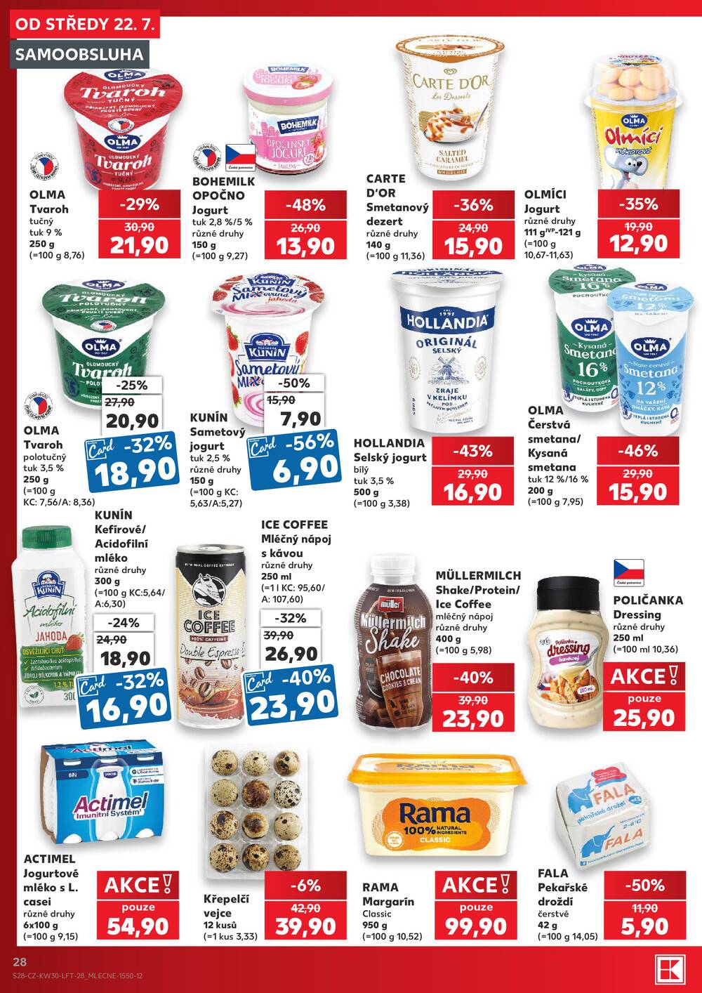 Kaufland 22.7. - 28.7. - Kaufland - Třinec - Lyžbice