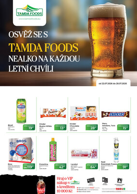 leták Tamda Foods