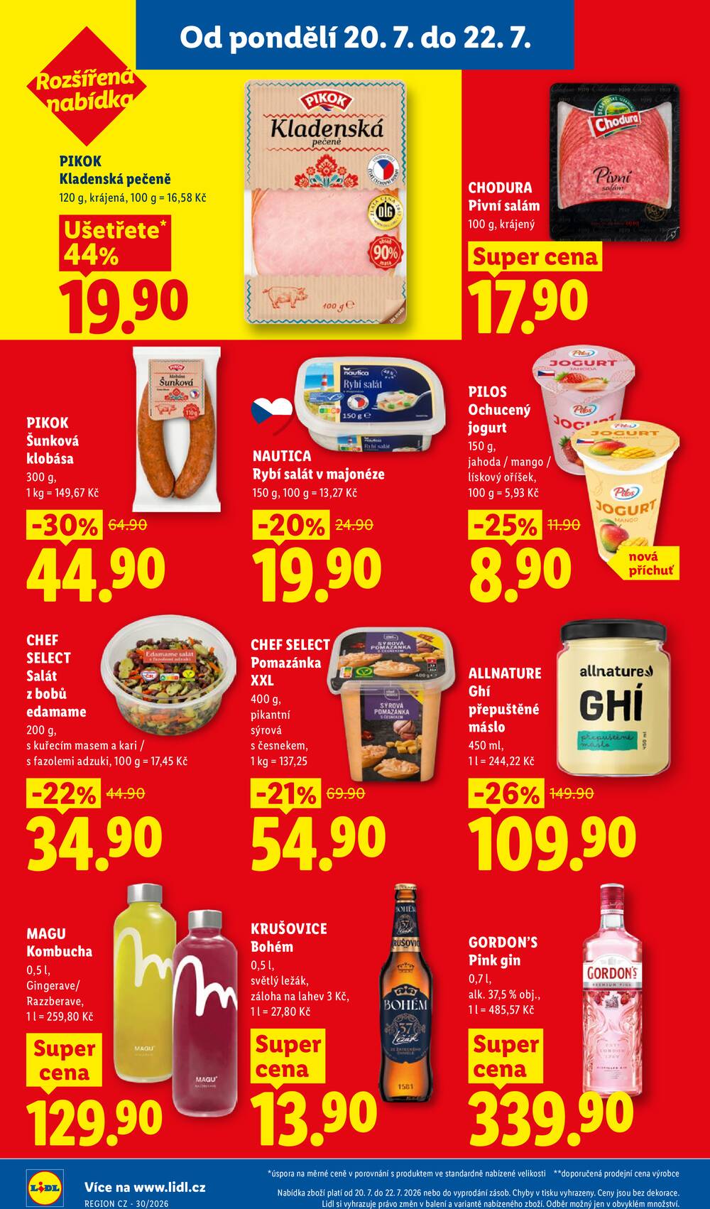 Leták Lidl - Lidl od 20.7. do 22.7.2026 - strana 20 Leták Lidl - Lidl od 20.7. do 22.7.2026 - strana 20