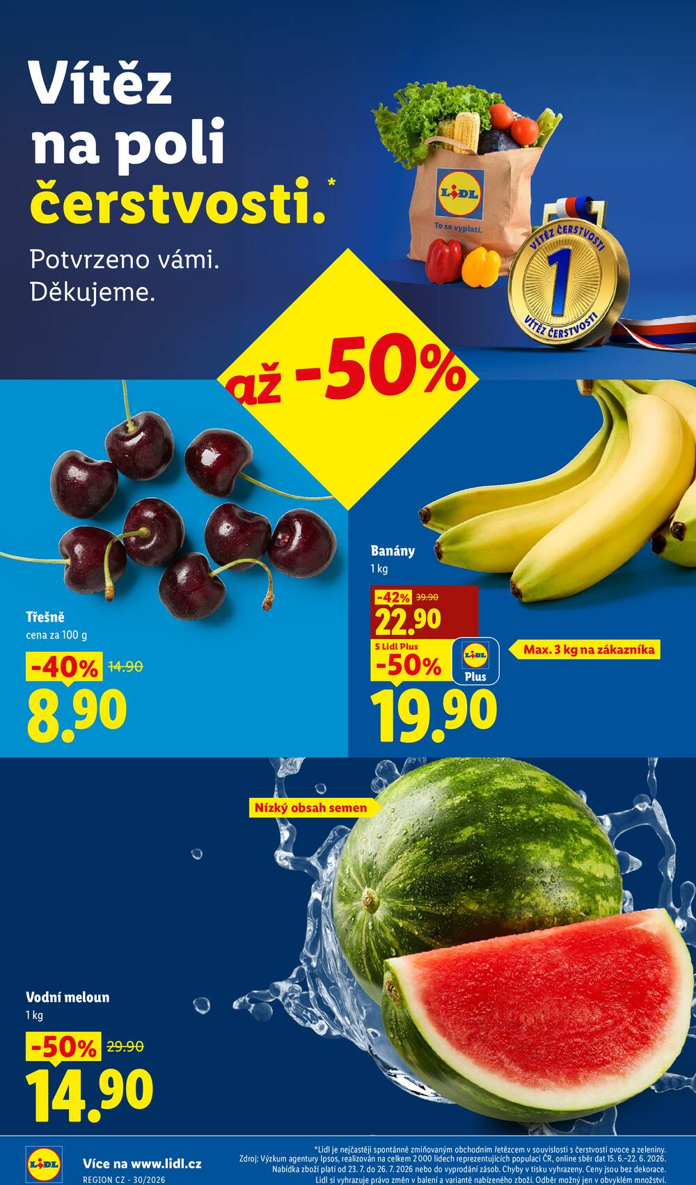 Lidl Čtvrtek od 23.7. do 26.7.2026