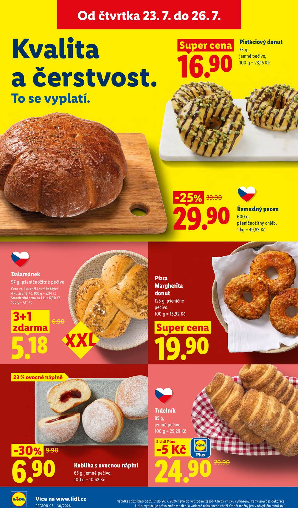 Lidl Čtvrtek od 23.7. do 26.7.2026