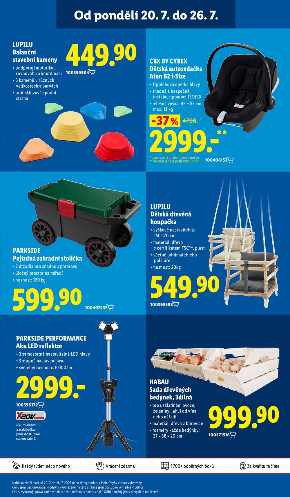 Lidl Čtvrtek od 23.7. do 26.7.2026