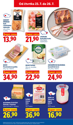 Lidl Čtvrtek od 23.7. do 26.7.2026