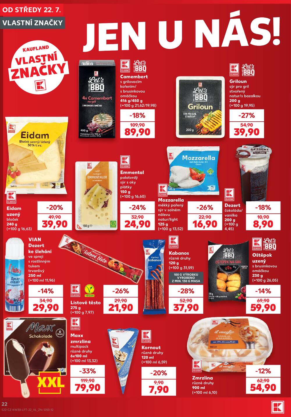 Kaufland 22.7. - 28.7. - Kaufland - Opava - Předměstí