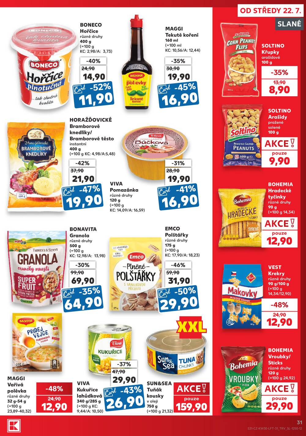 Kaufland 22.7. - 28.7. - Kaufland - Opava - Předměstí