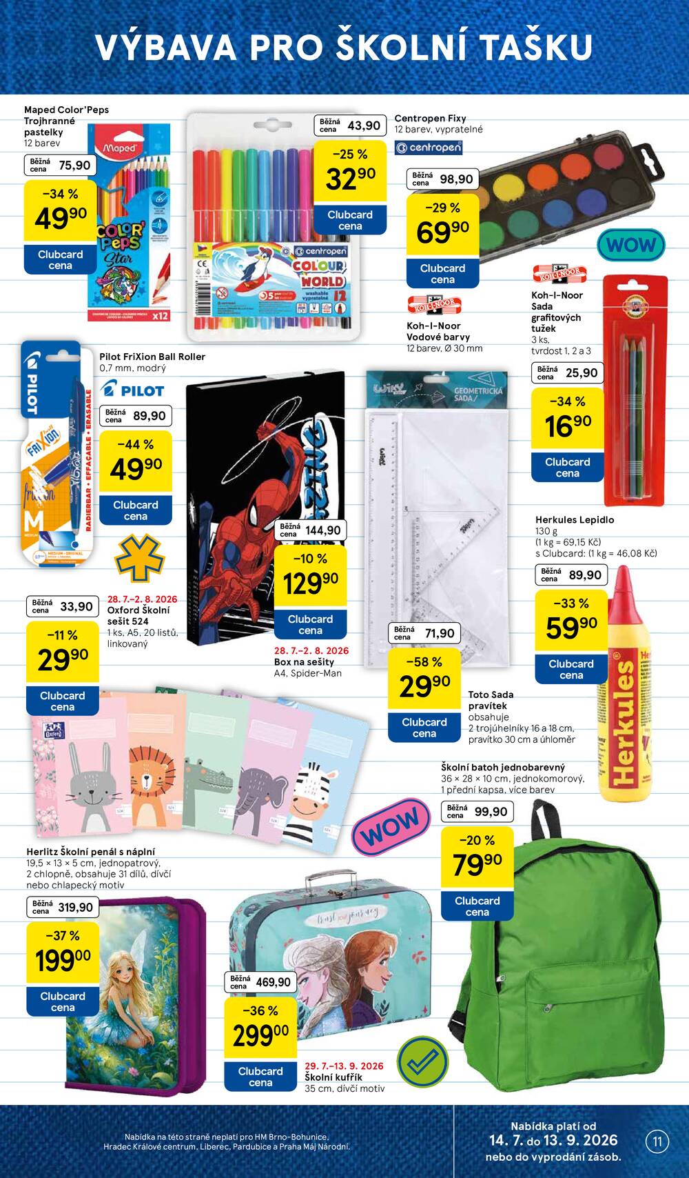 Leták Tesco - Tesco hypermarkety od 29.7. do 4.8.2026 - strana 11 Leták Tesco - Tesco hypermarkety od 29.7. do 4.8.2026 - strana 11