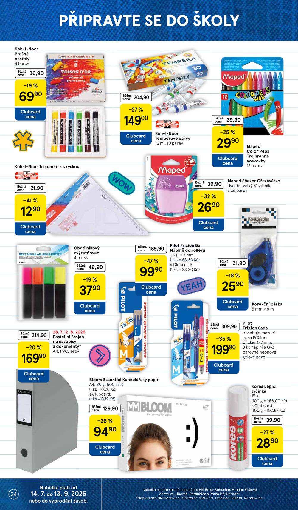 Tesco hypermarkety od 29.7. do 4.8.2026