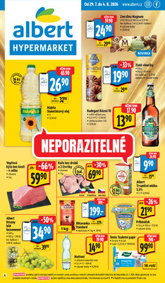 Leták Albert Hypermarket Jihomoravský od 29.7. do 4.8.2026