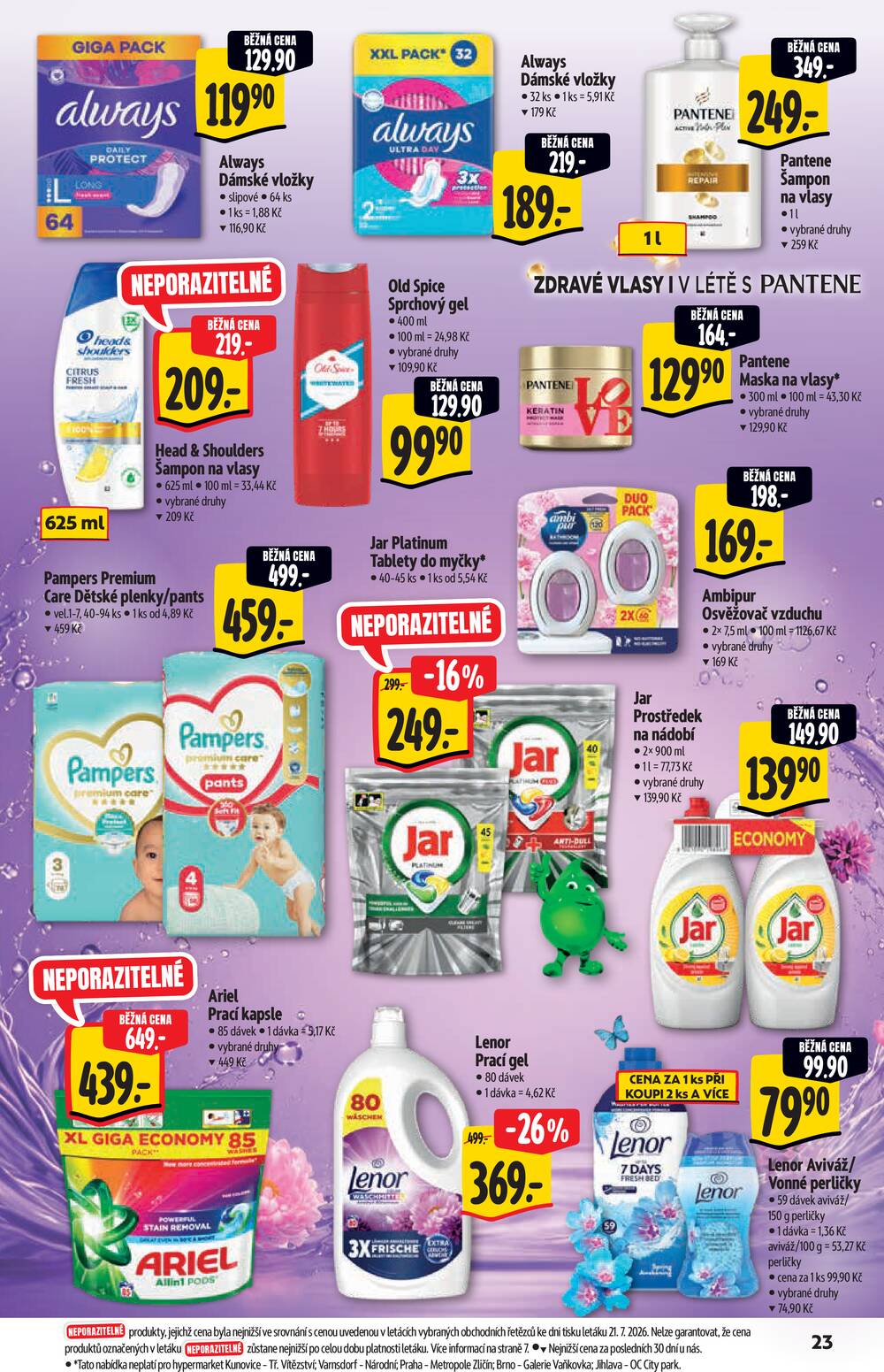 Leták Albert - Albert Hypermarket katalog Brand od 29.7. do 11.8.2026 - strana 23 Leták Albert - Albert Hypermarket katalog Brand od 29.7. do 11.8.2026 - strana 23