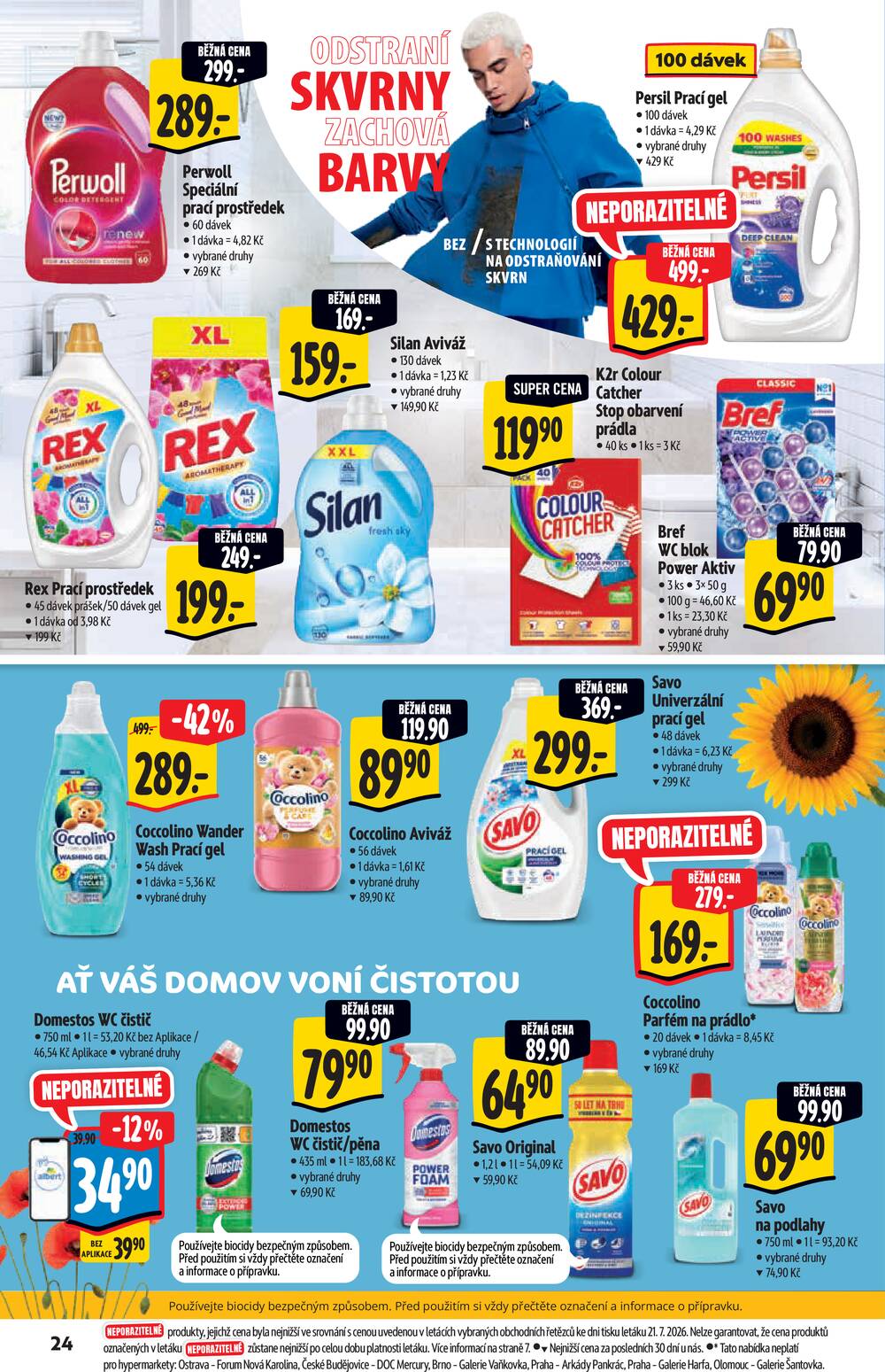 Leták Albert - Albert Hypermarket katalog Brand od 29.7. do 11.8.2026 - strana 24 Leták Albert - Albert Hypermarket katalog Brand od 29.7. do 11.8.2026 - strana 24