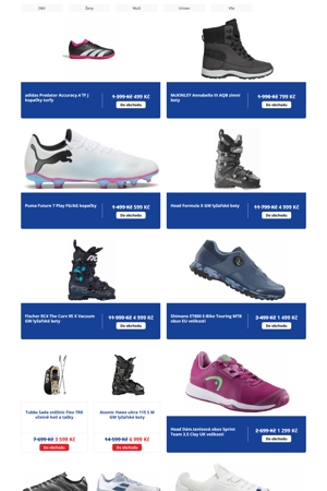 leták Intersport