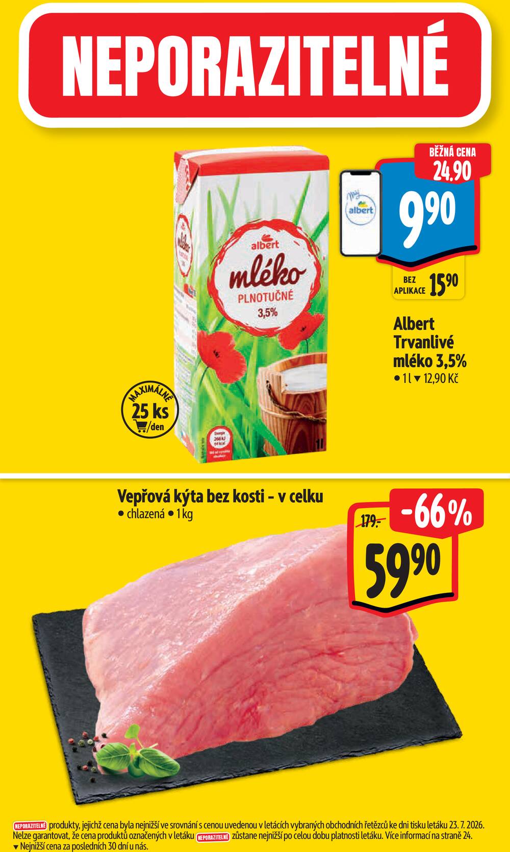 Leták Albert - Albert Supermarket Jihomoravský od 29.7. do 4.8.2026 - strana 2
