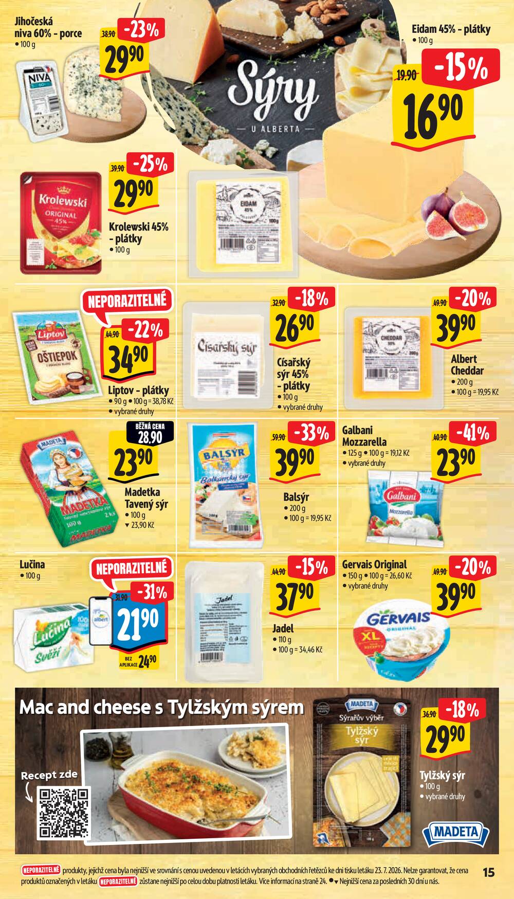 Leták Albert - Albert Supermarket Jihomoravský od 29.7. do 4.8.2026 - strana 25