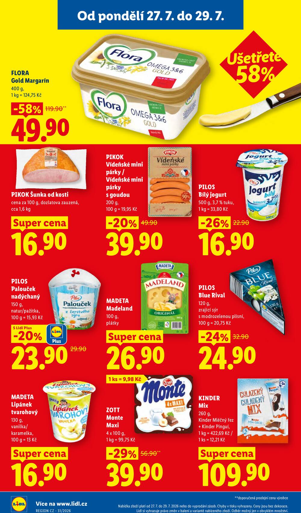 Lidl od 27.7. do 29.7.2026