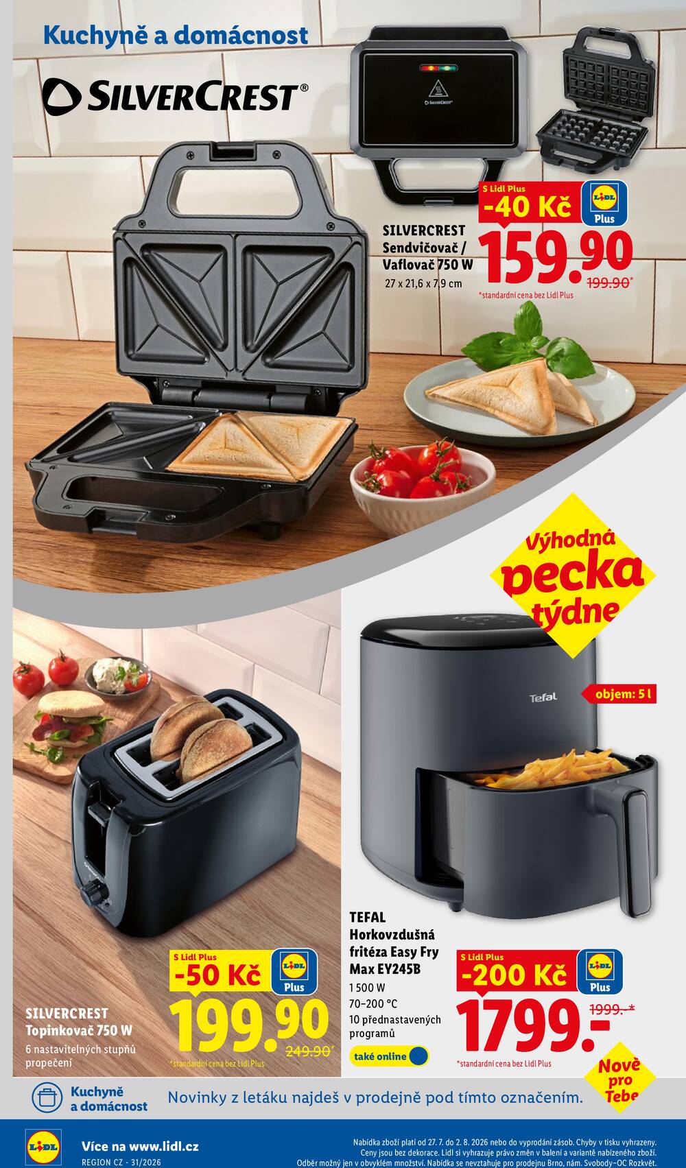 Leták Lidl - Lidl od 27.7. do 29.7.2026 - strana 34 Leták Lidl - Lidl od 27.7. do 29.7.2026 - strana 34