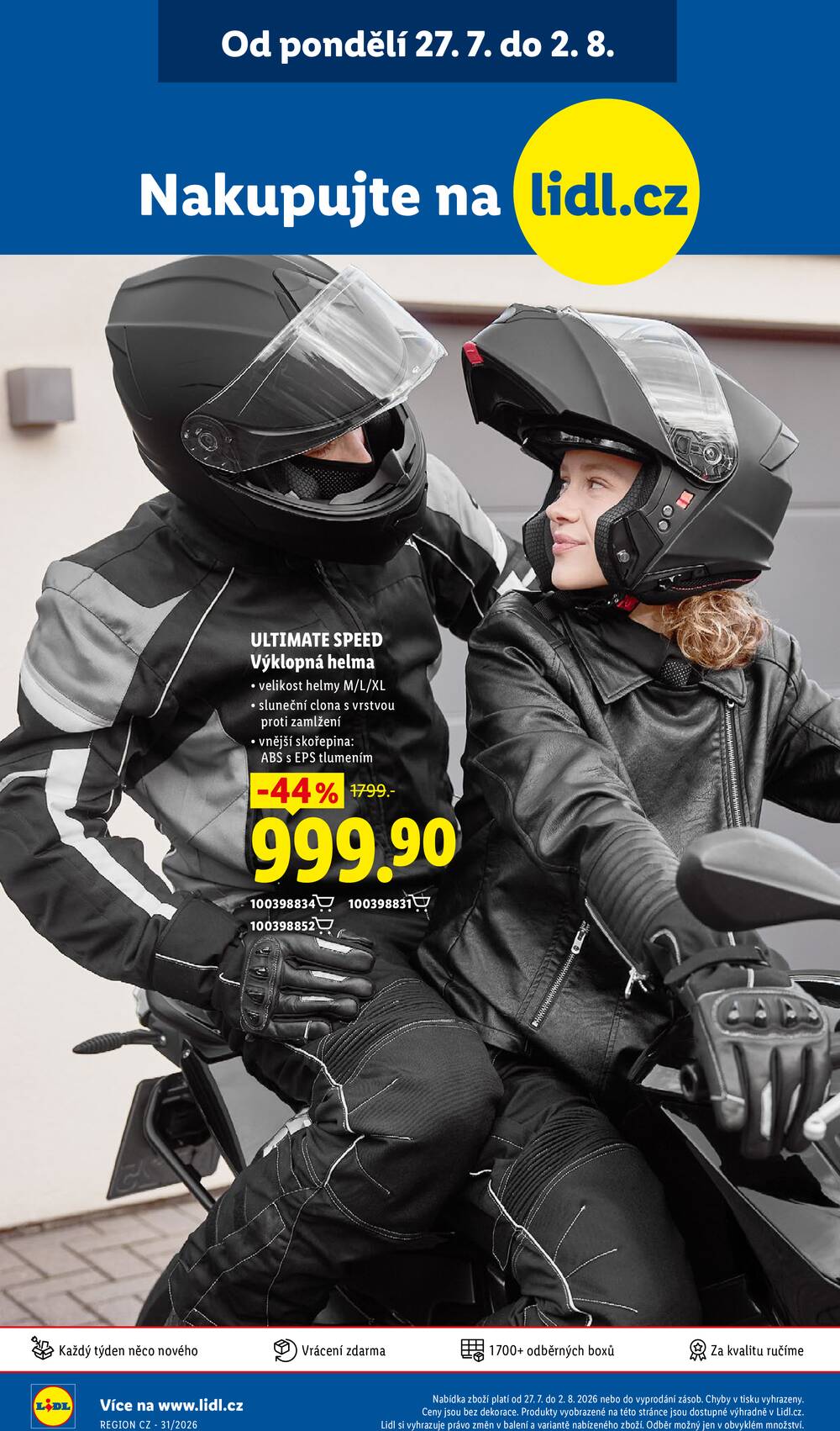 Lidl od 27.7. do 29.7.2026