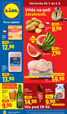 leták Lidl