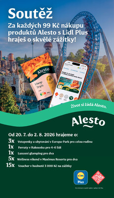 Lidl Čtvrtek od 30.7. do 2.8.2026