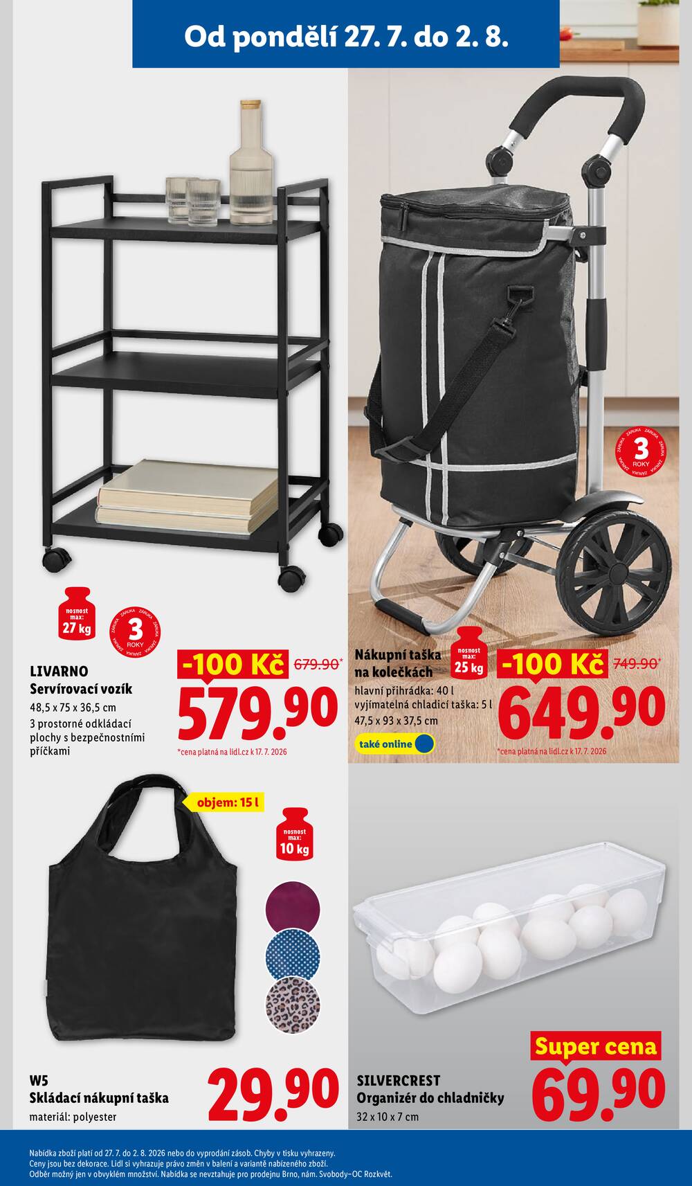 Leták Lidl - Lidl Spotřební zboží 27.7. - 2.8. - strana 5
